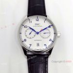 Faux IWC Portugieser Power Reserve 42mm Watch Blue Arabic Markers